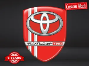 Toyota Automotive Window Stickers Tuning High Quality Sturdy